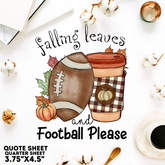 Fall Quote Sheet 5